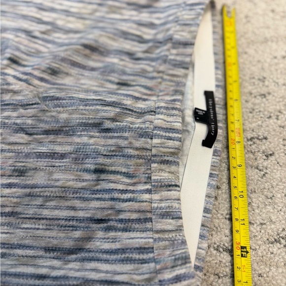 Theyskens' Theory size 4 NWOT pull on Striped Skinny Pants in Blue and Gray - Picture 4 of 11